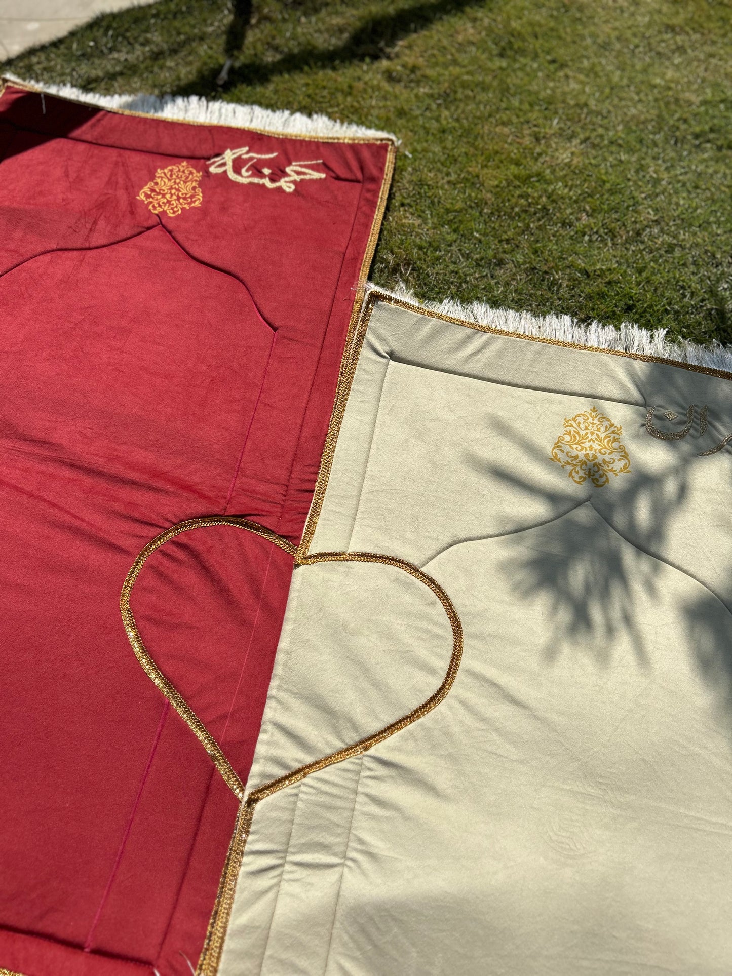 Square Couple Prayer Mat