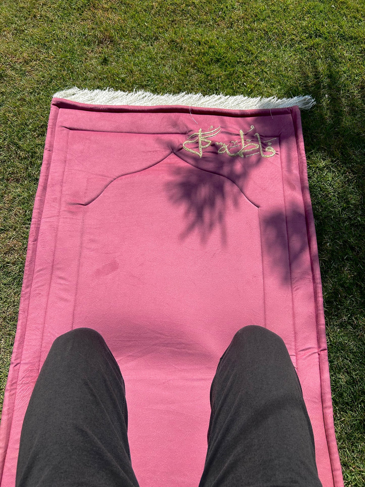 Square-Top Padded Prayer Mat